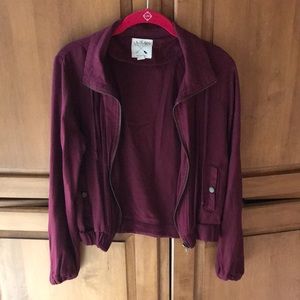 Maroon jacket